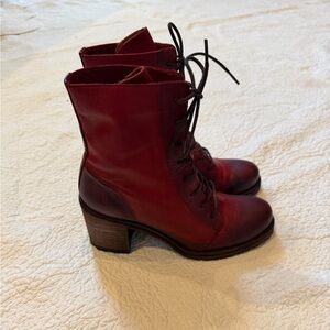 Frye Karen Sz 9.5 Oxblood Boots